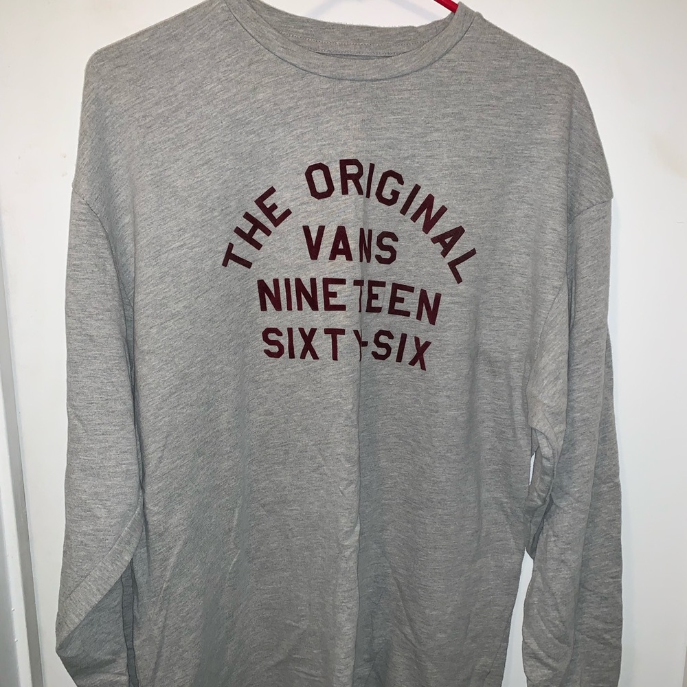 VANS long sleeve top. Size XL.
